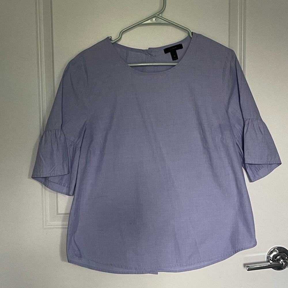 J. Crew Light Purple Top Women’s Size 10